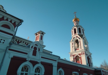 Церковь Святой Великомученицы Варвары в Казани - зимний вид