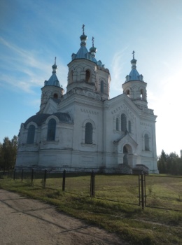 Богоявленская церковь в селе Пахотный Угол