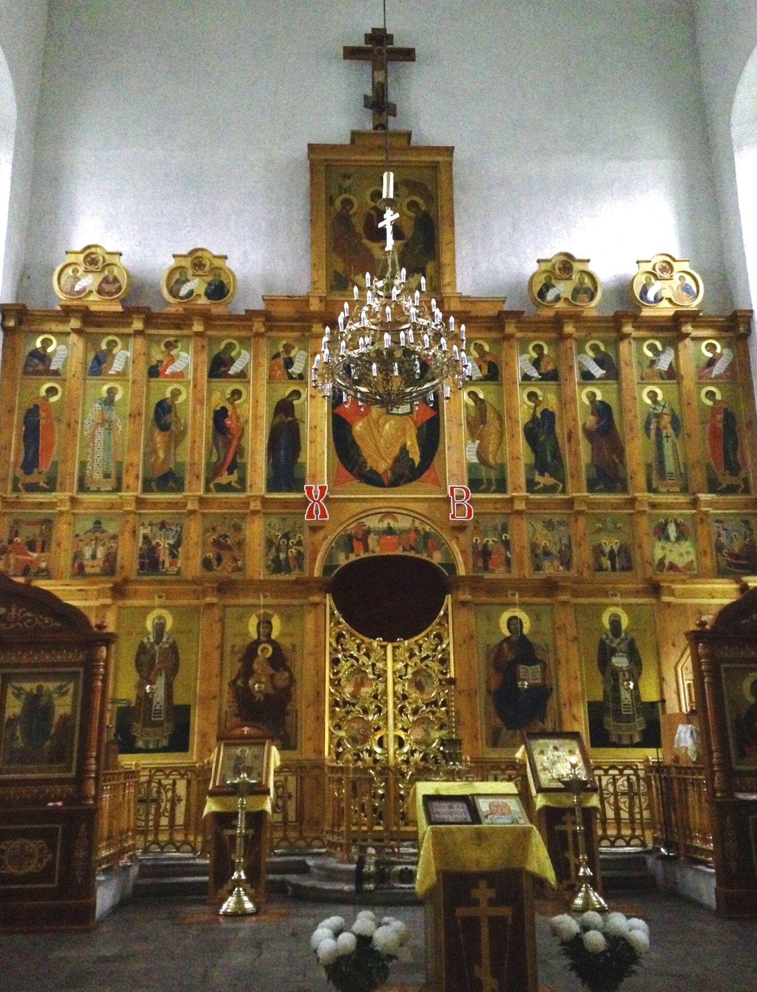 Иконостас Храма Живоначальной Троицы в Кожевниках
