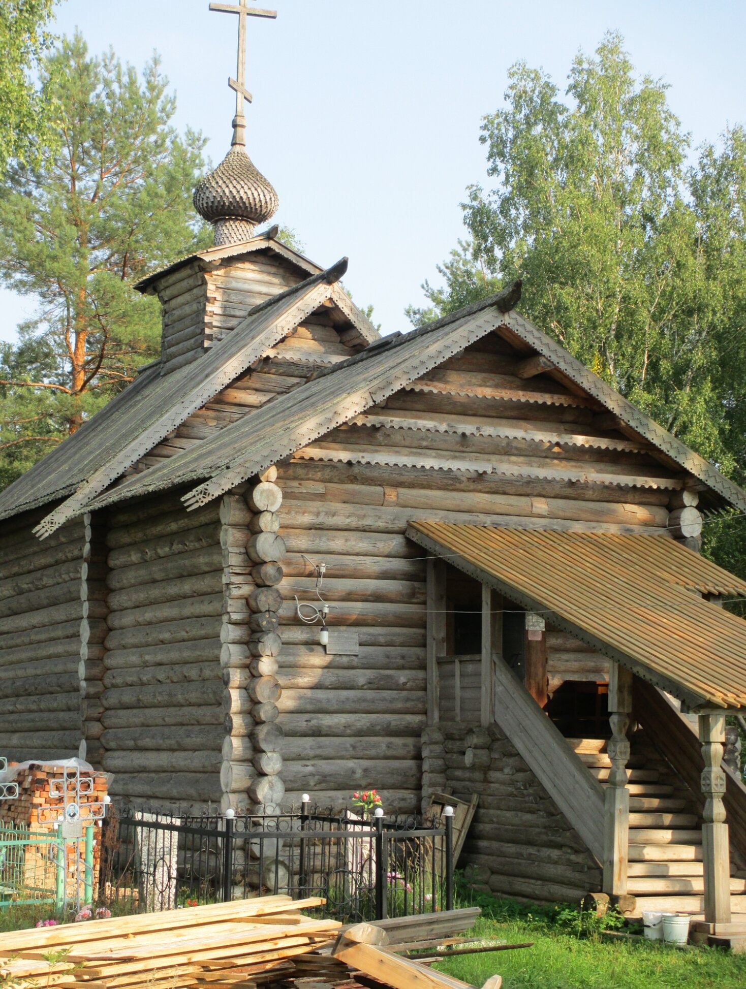 Церковь Казанской иконы Божией Матери в Юрино