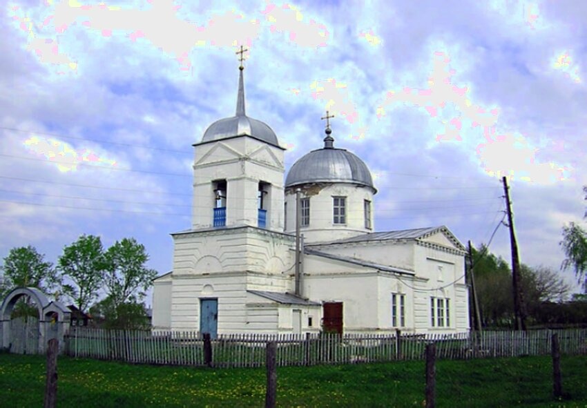 Храм Преображения Господня в селе Кудейха