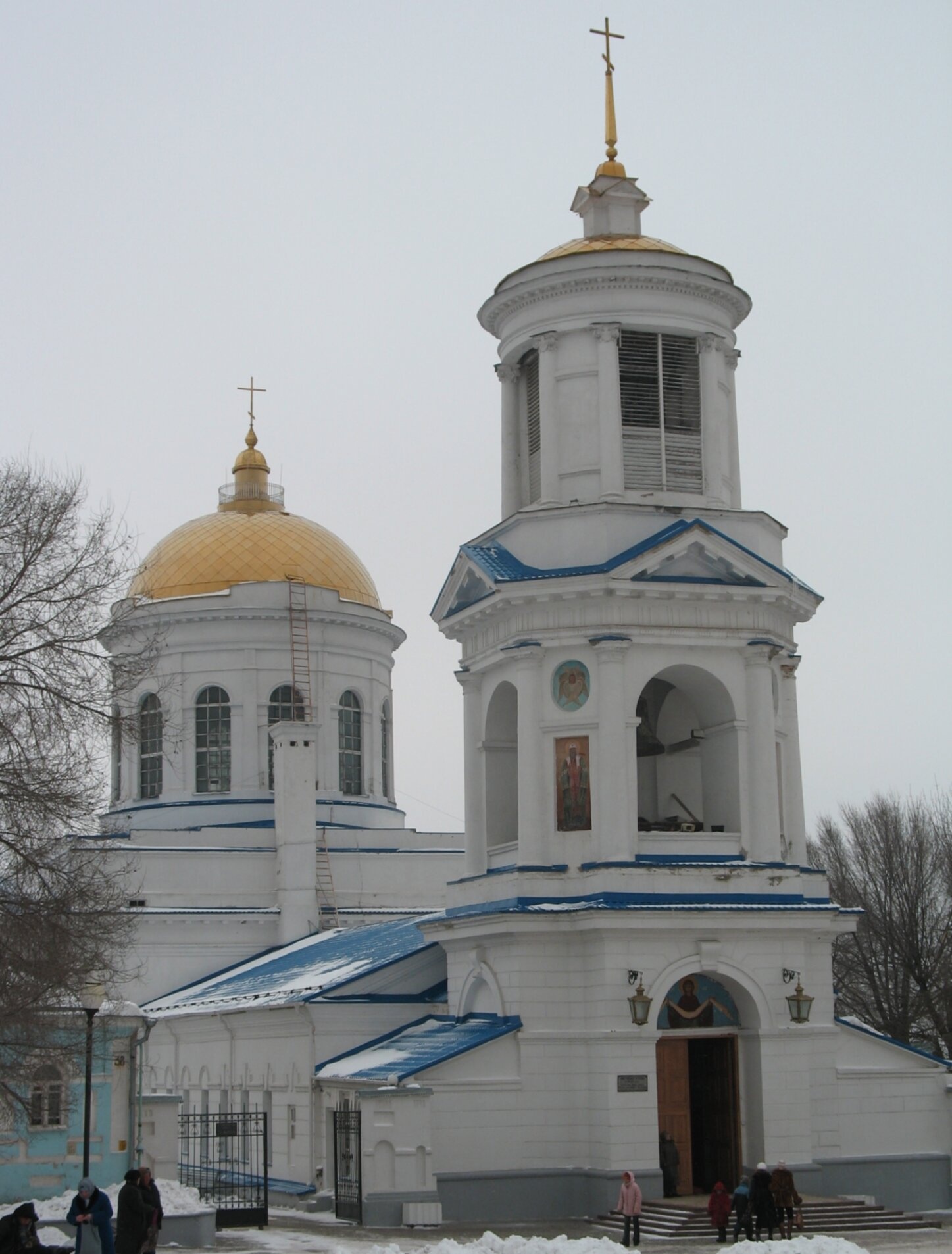 Покровский собор в Воронеже: зимняя фотография и история храма