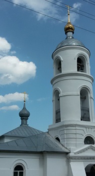 Колокольня Троицкой церкви в селе Чернцы