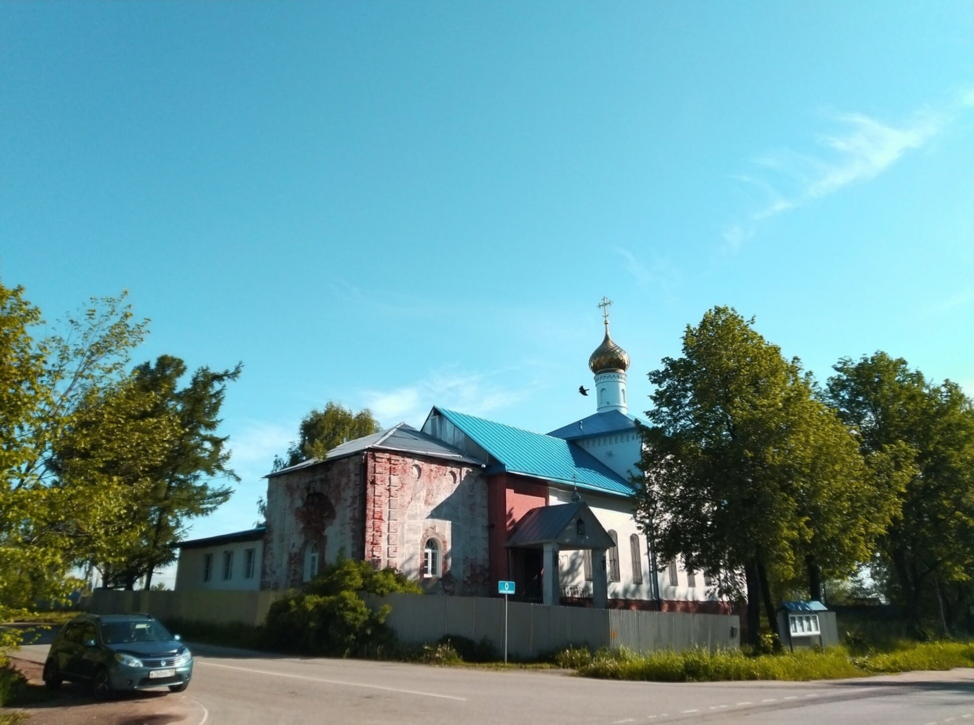 Церковь Тихвинской иконы Божией Матери в селе Титовское