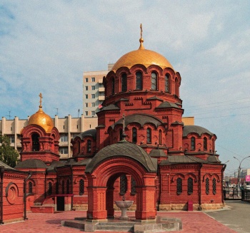Собор во имя святого благоверного князя Александра Невского в Новосибирске