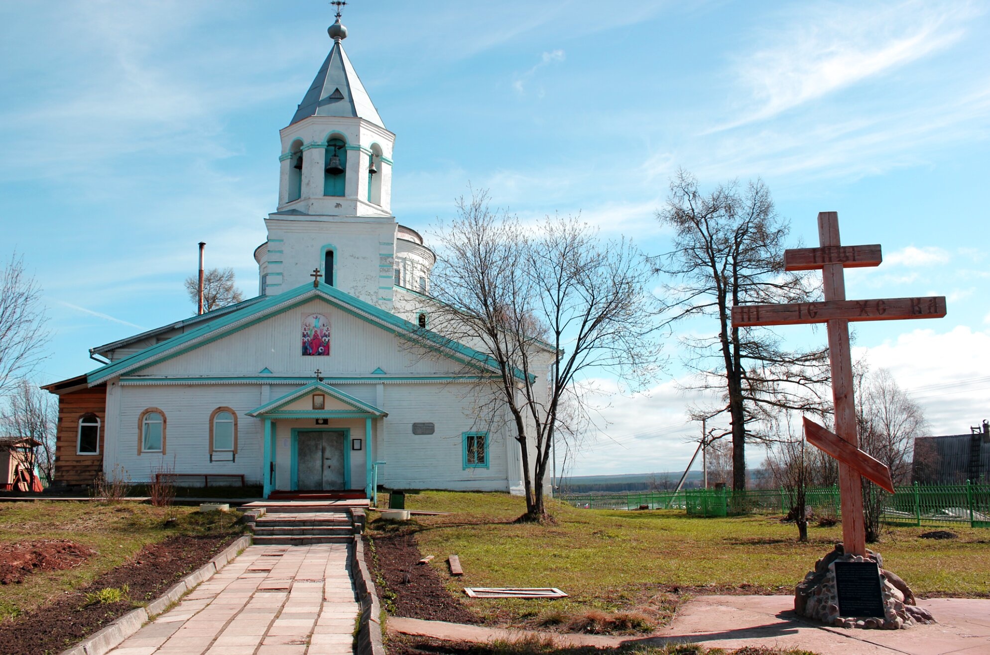 Свято-Вознесенский храм в селе Ыб