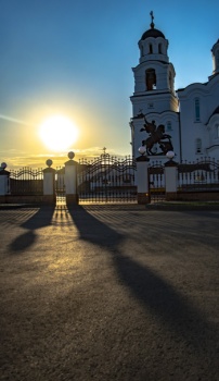 Храм Рождества Христова в селе Частоозерье: фотография архитектуры