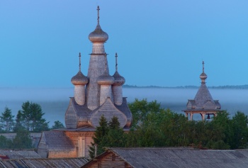 Церковь Одигитрии в Кимже - жемчужина русского деревянного зодчества