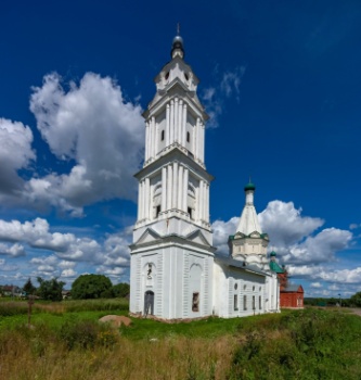 Храмовый комплекс в селе Елизарово: Церковь Никиты Мученика и Троицы Живоначальной