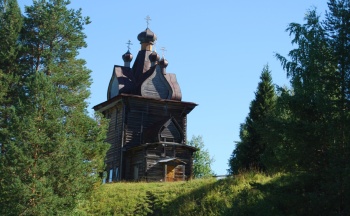 Деревянная церковь Святого Артемия Веркольского в Веркольском монастыре