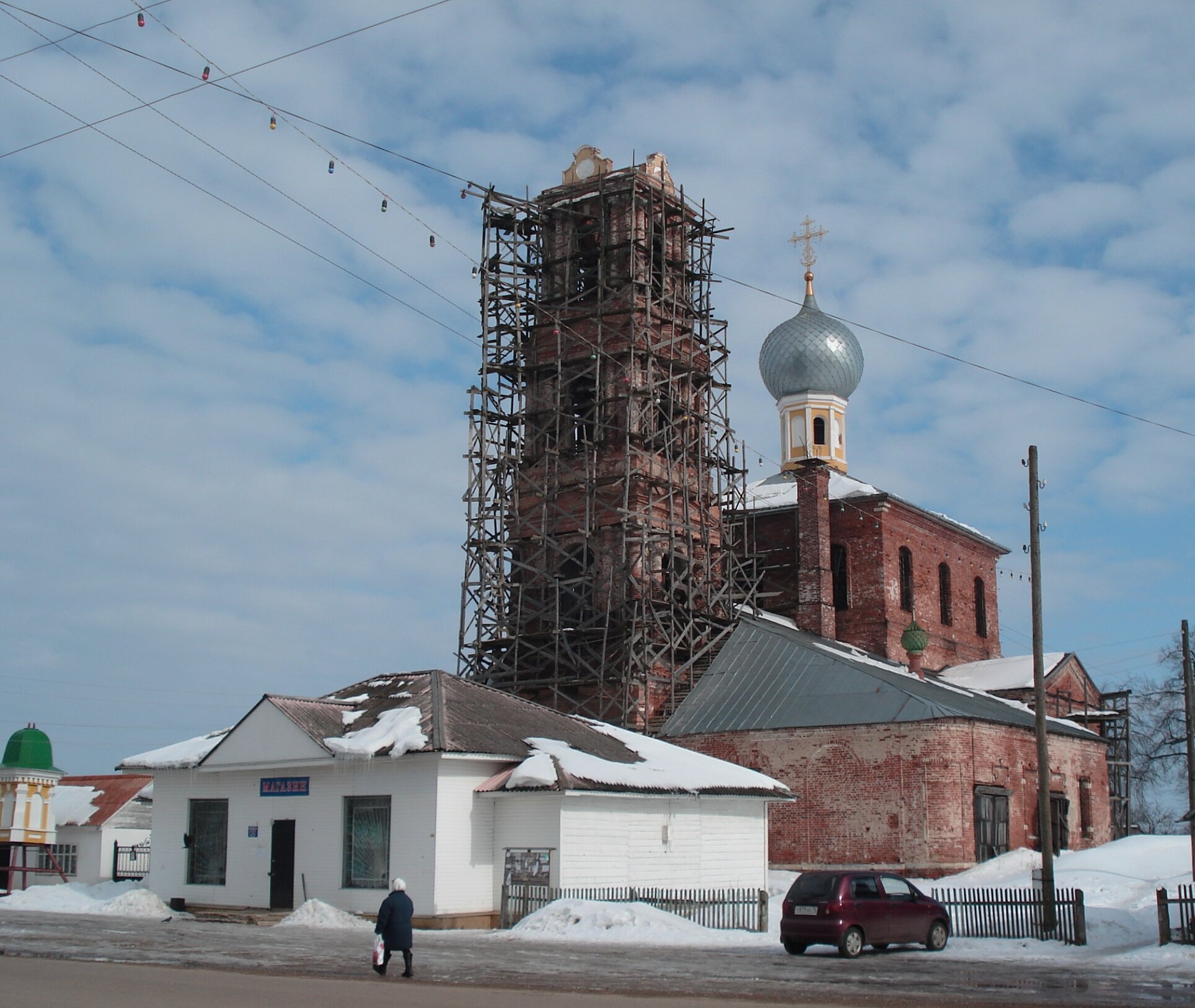 Церковь Спаса Преображения в селе Нагорье