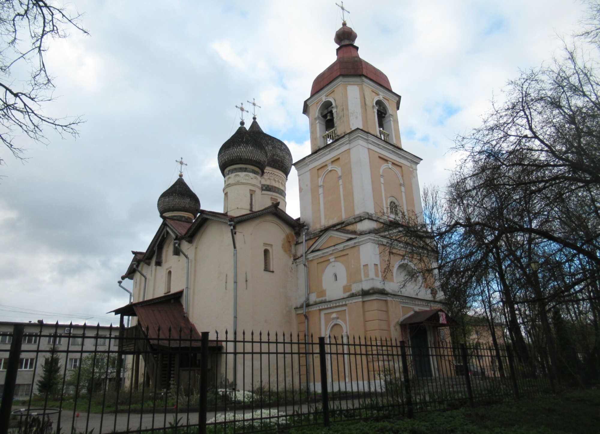 Храм Феодора Стратилата на Щиркове улице в Великом Новгороде
