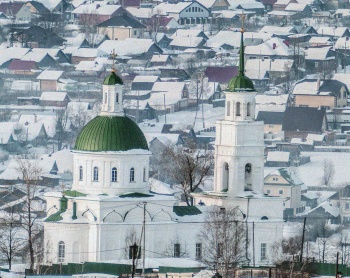 Петропавловская церковь в поселке Черноисточинск