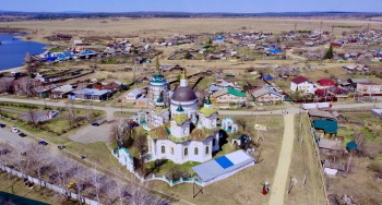 Храм во имя Святителя Николая Чудотворца в селе Быньги