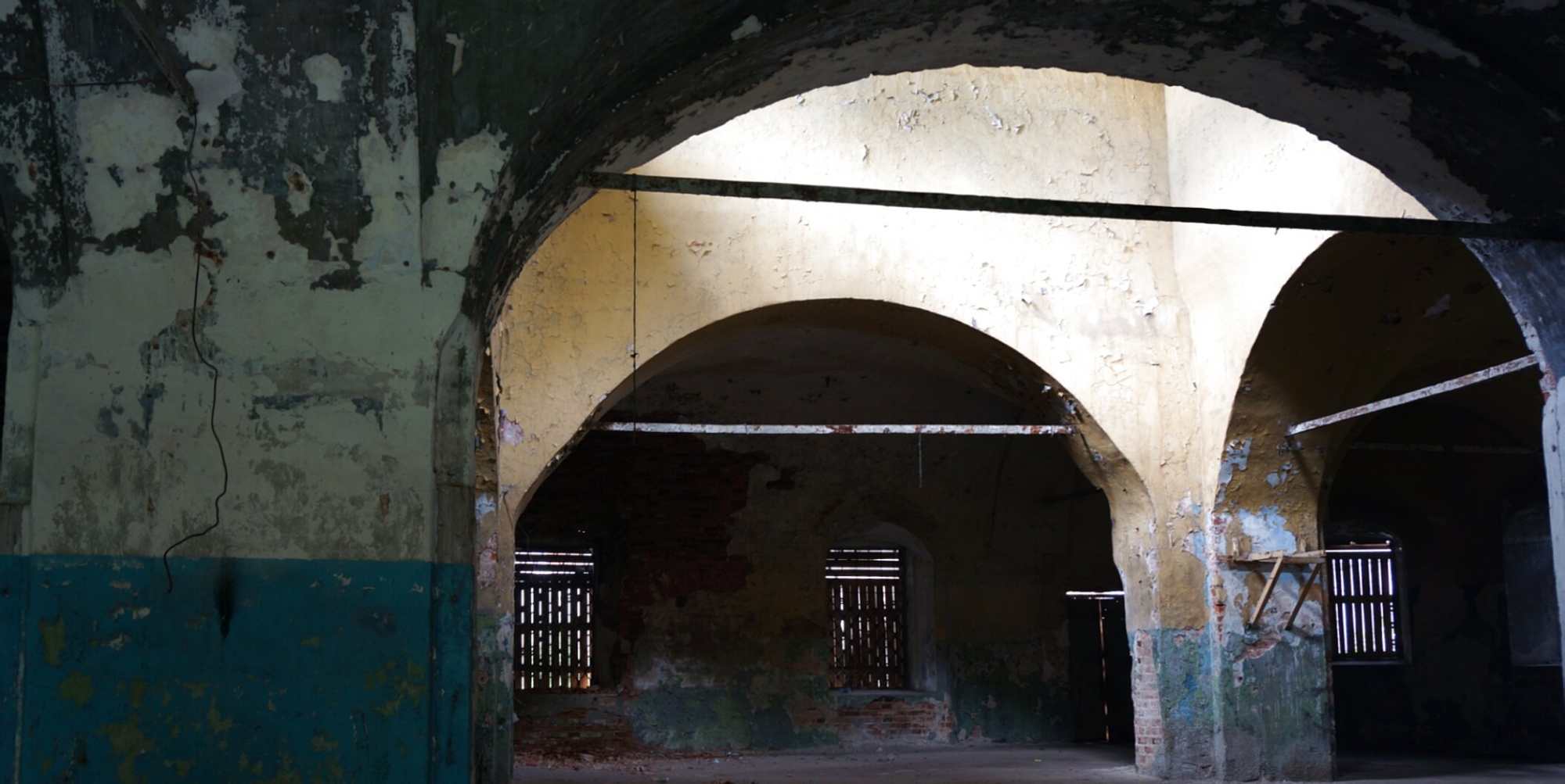 Интерьер Церкви Спаса Нерукотворного Образа в Новой Ладоге