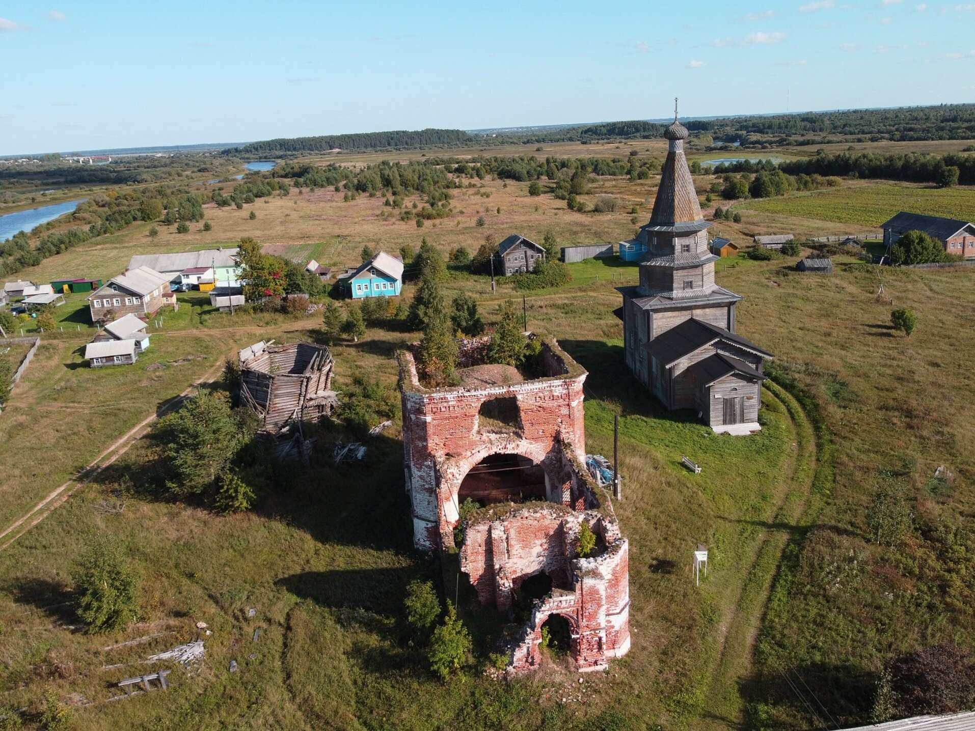 Георгиевская церковь в деревне Рато-Наволок
