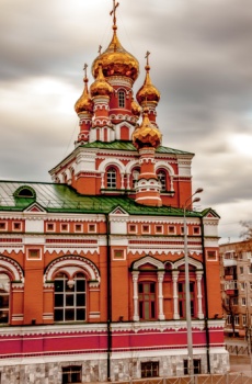 Храм Вознесения Господня (Феодосиевская церковь) в Перми