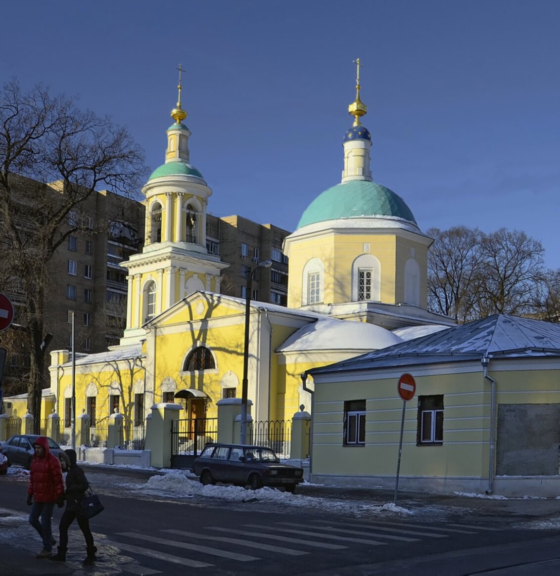 Храм Тихвинской иконы Божией Матери в Сущеве