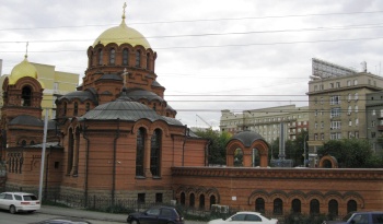 Собор во имя святого благоверного князя Александра Невского в Новосибирске