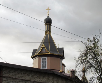 Храм Успения Пресвятой Богородицы в Жилино - купол и колокольня