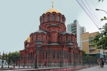 Собор во имя святого благоверного князя Александра Невского в Новосибирске