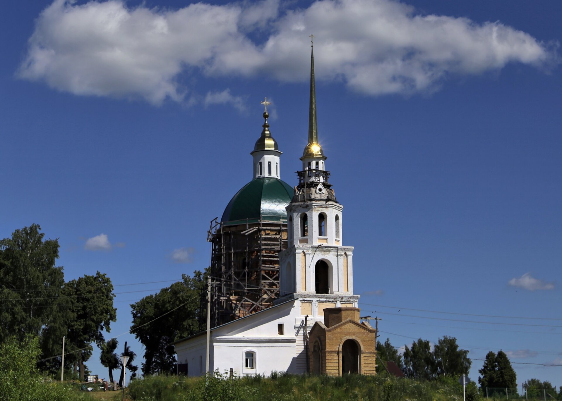 Троицкая церковь в селе Назорное Ивановской области