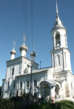 Храм Сретения Господня в Вологде на фотографии