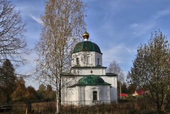 Церковь Тихвинской иконы Божией Матери в деревне Афанасово