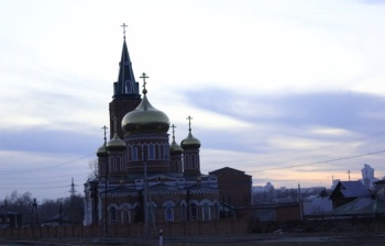 Знаменский собор города Барнаула