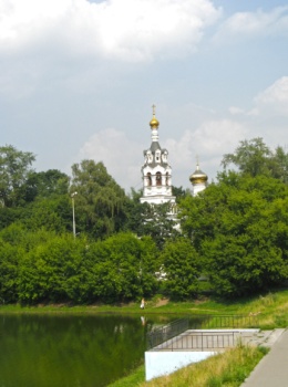 Храм Илии Пророка в Черкизово и Черкизовский пруд