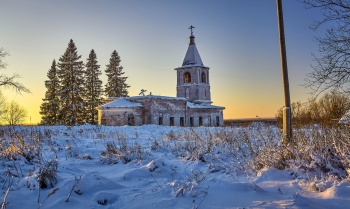 Георгиевская церковь в Верхней Паленьге