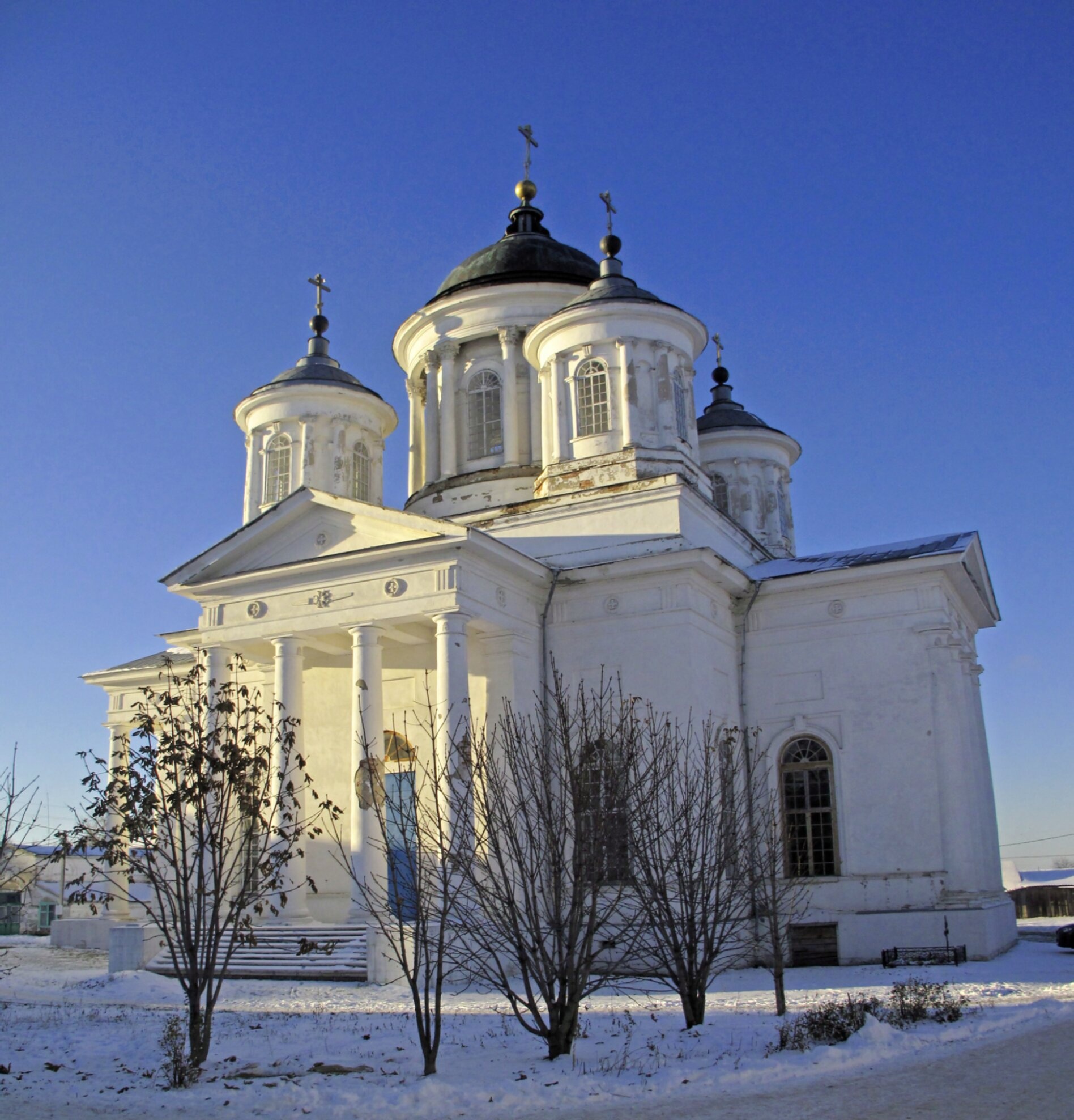 Церковь Вознесения Господня в городе Лысково