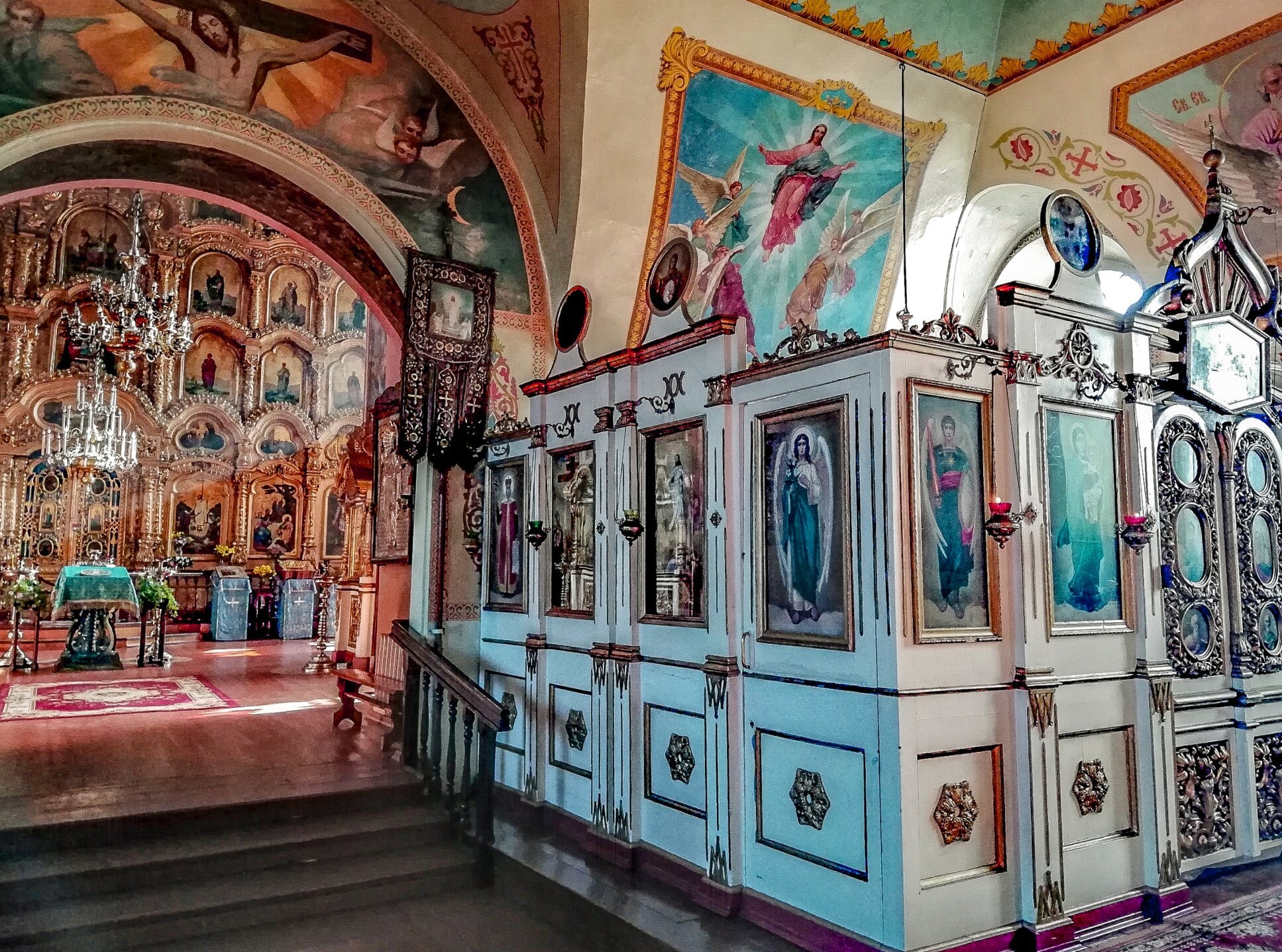 Интерьер церкви Михаила Архангела в Торжке