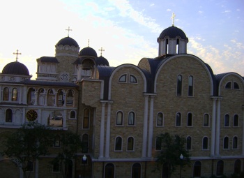 Храм Нерукотворного Образа Христа Спасителя в Олимпийском парке Сочи