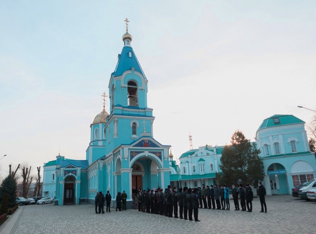 Кафедральный собор Успения Пресвятой Богородицы в городе Тихорецке