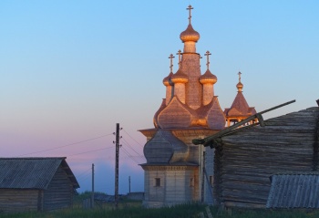 Храм Одигитрии в деревне Кимжа: Древнерусская деревянная архитектура