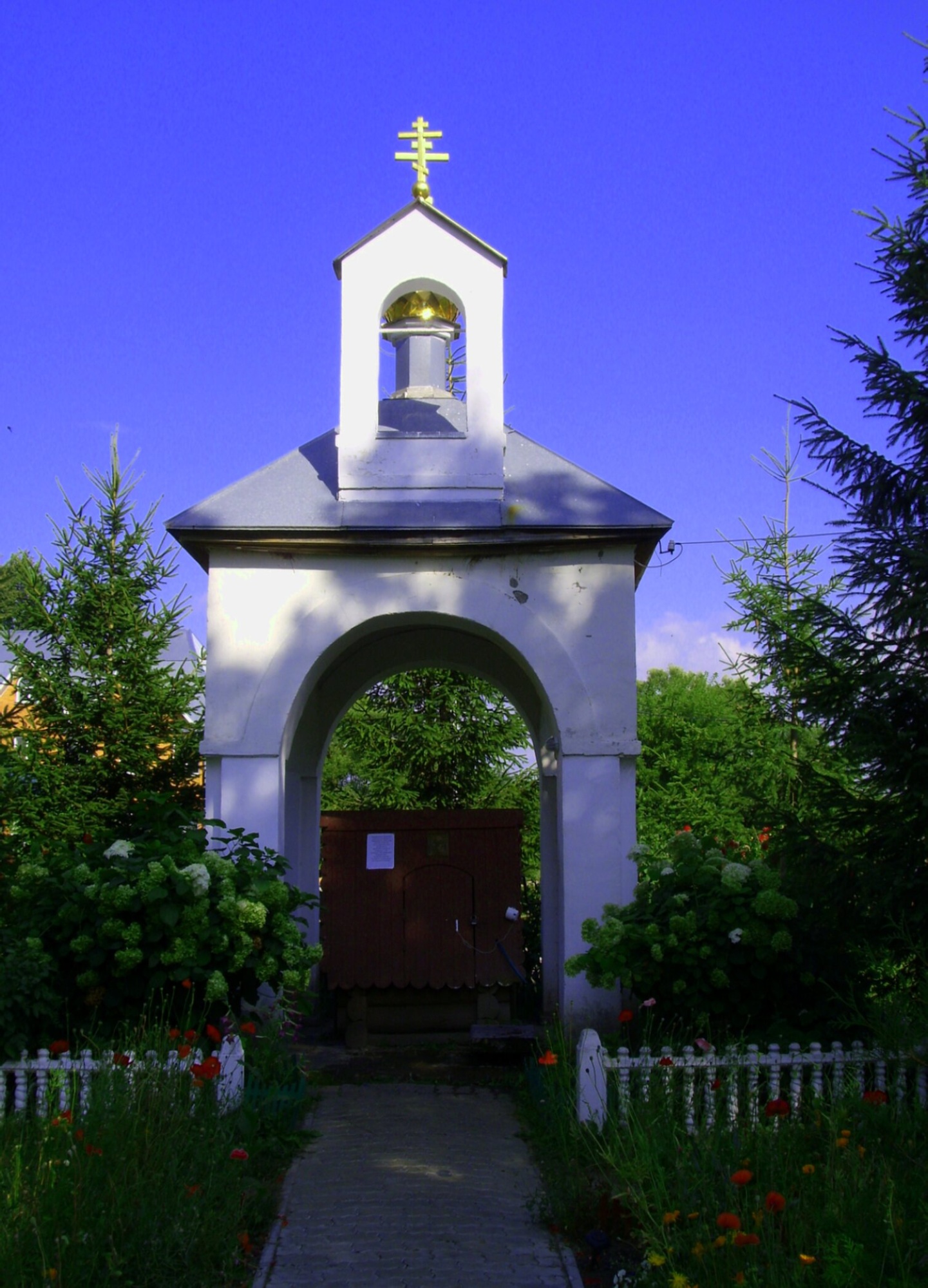 Колокольня Одрино-Николаевского монастыря