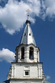 Колокольня Церкви Преображения Господня в селе Спас-Загорье