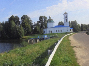 Храм Покрова Пресвятой Богородицы в селе Упша