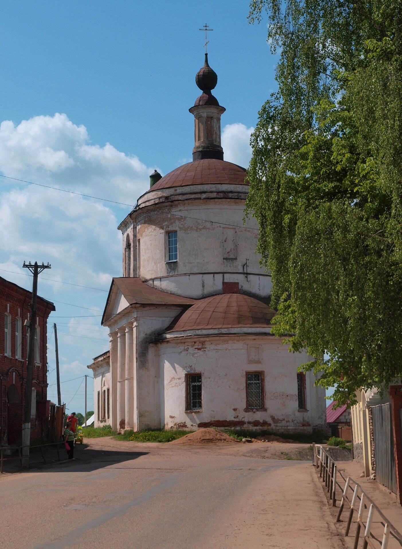 Храм Преображения Господня на Взгорье в Боровске