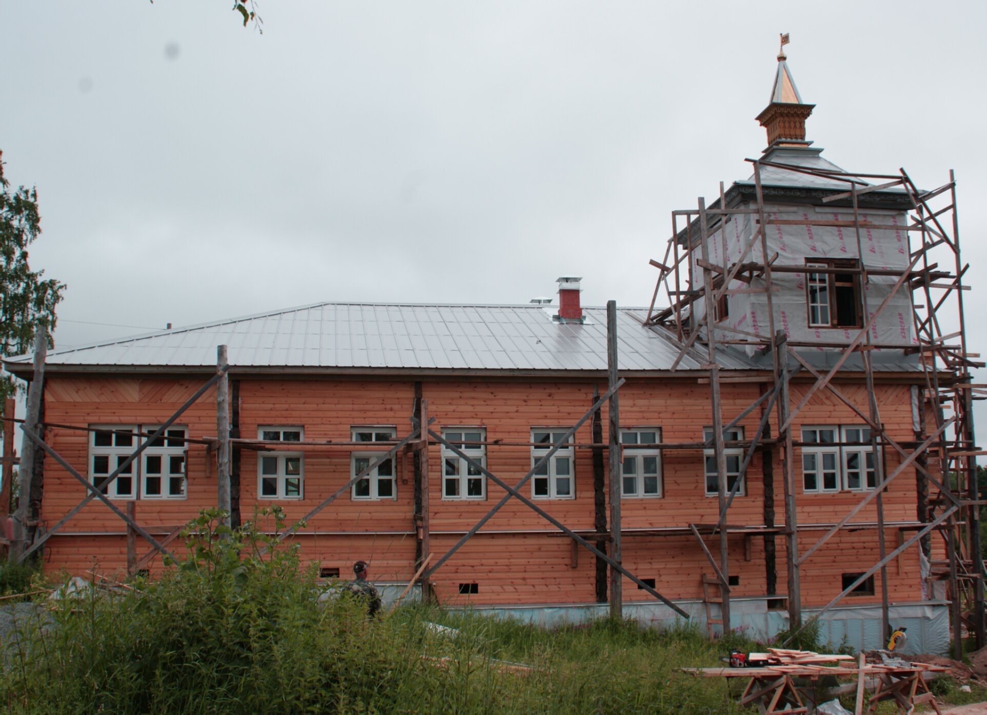 Церковь Всех Святых в Интерпосёлке - реставрация храма