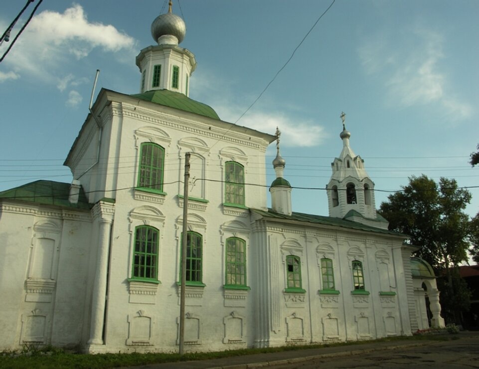 Церковь Покрова Пресвятой Богородицы на Торгу в Вологде