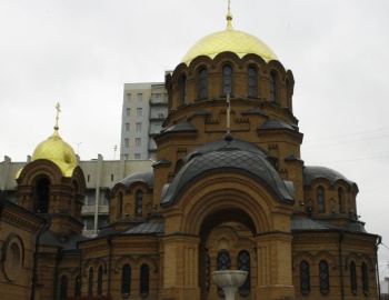 Собор во имя святого благоверного князя Александра Невского в Новосибирске