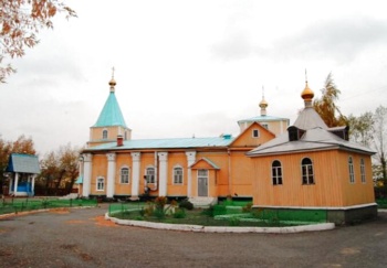 Свято-Духовская церковь в поселке Смолино города Кургана