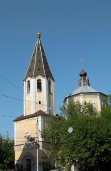 Церковь Троицы Живоначальной за Волгой в Твери