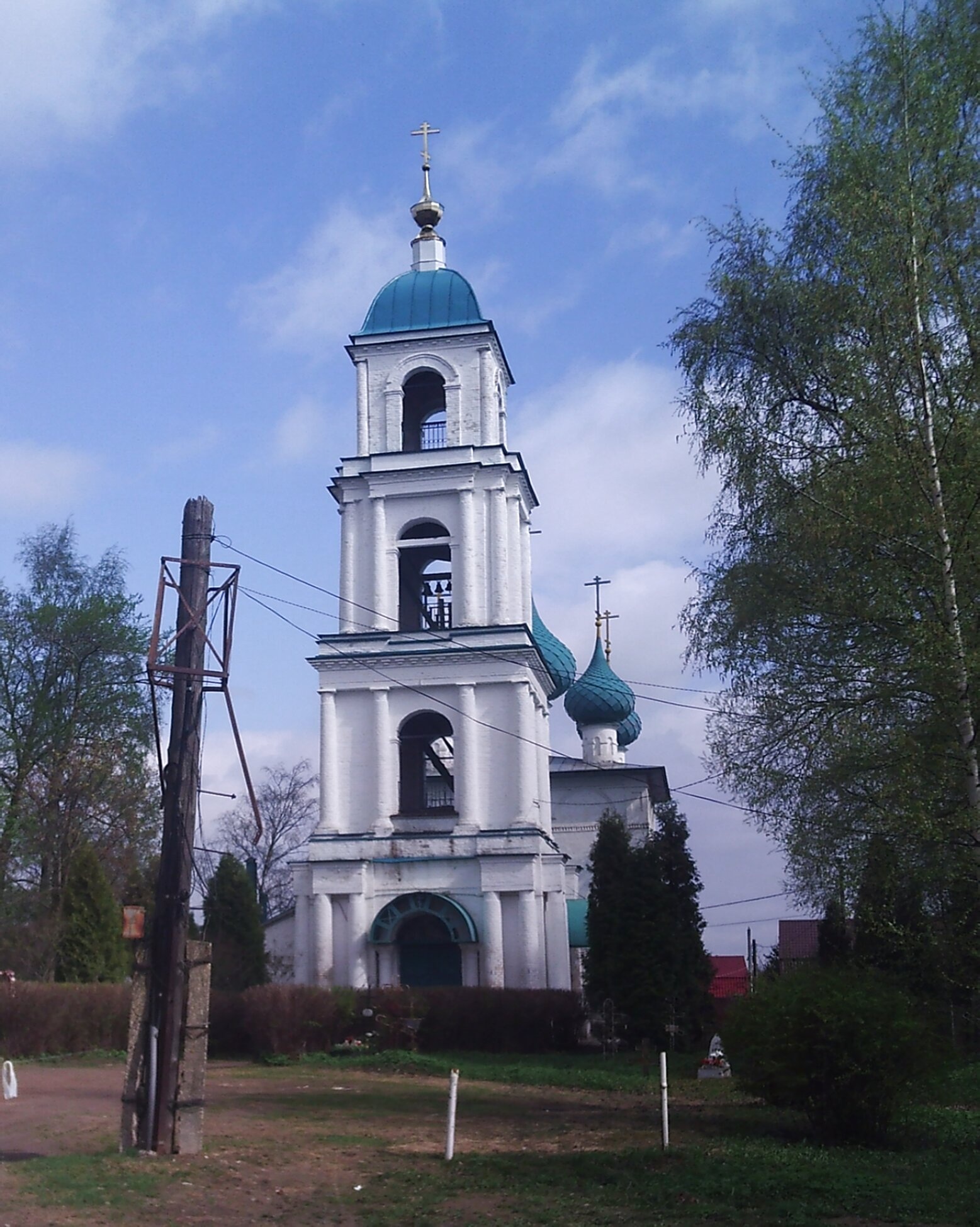 Колокольня Церкви Спаса Нерукотворного Образа в Ярославле