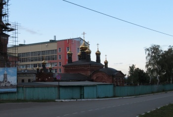 Храм Казанской иконы Божией Матери в городе Алатырь