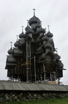 Преображенская церковь на острове Кижи