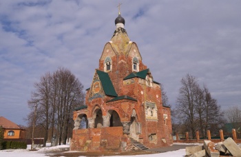 Храм преподобного Серафима Саровского в селе Федино