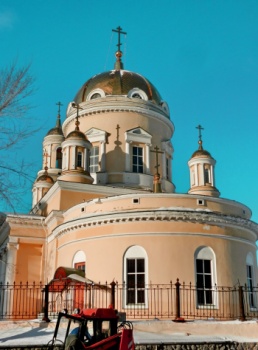 Интерьер Свято-Троицкого кафедрального собора в Екатеринбурге